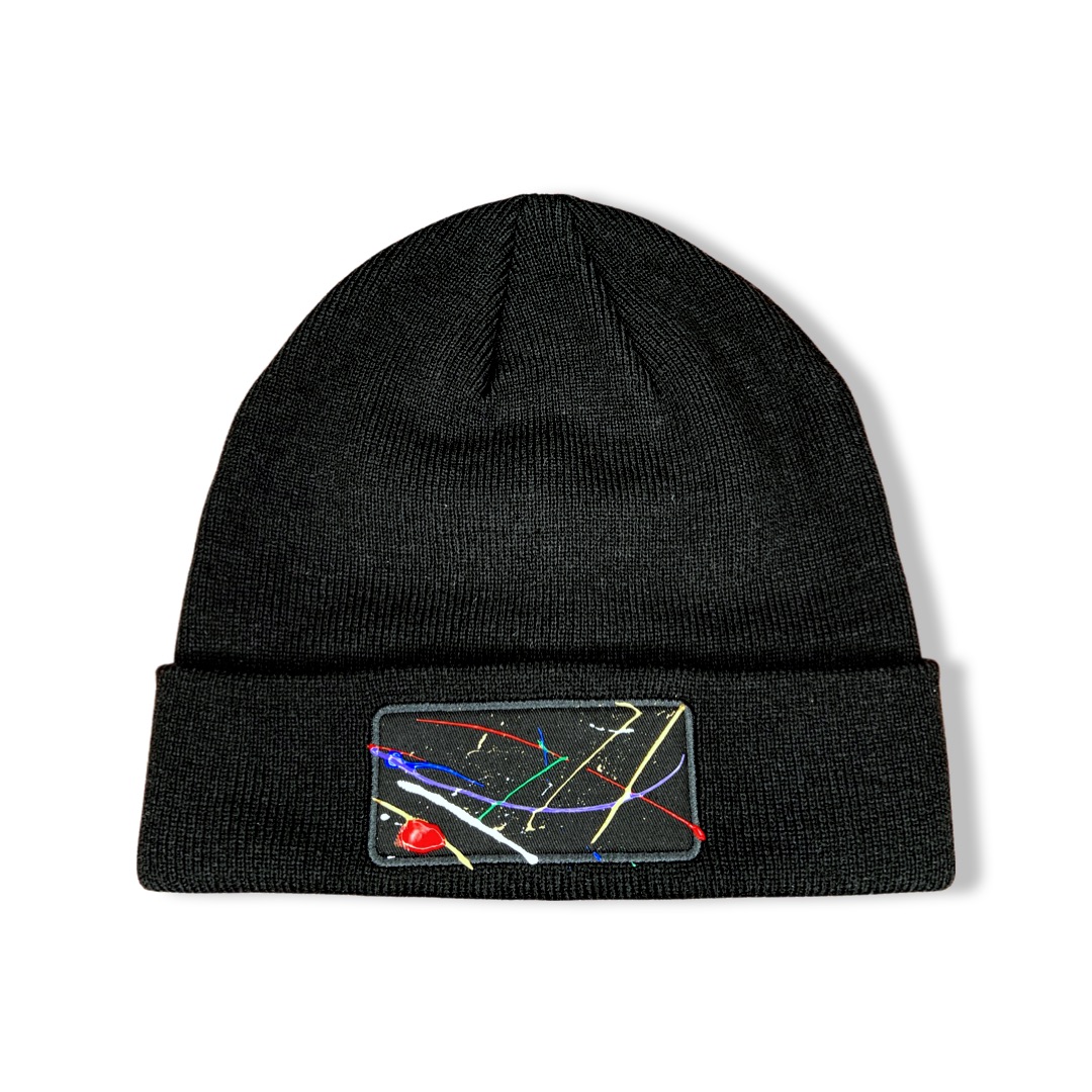 Abstract Beanie